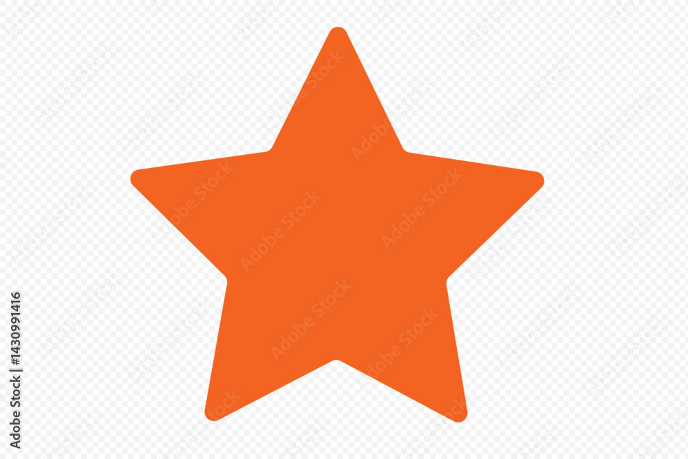 Obraz premium star vector logo. alone star. 