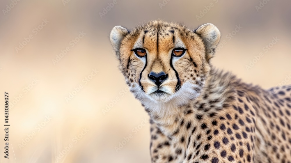 Cheetah in the savanna Cheetah in the savanna