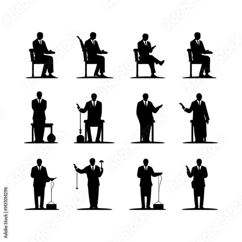 Justice System Clipart Set