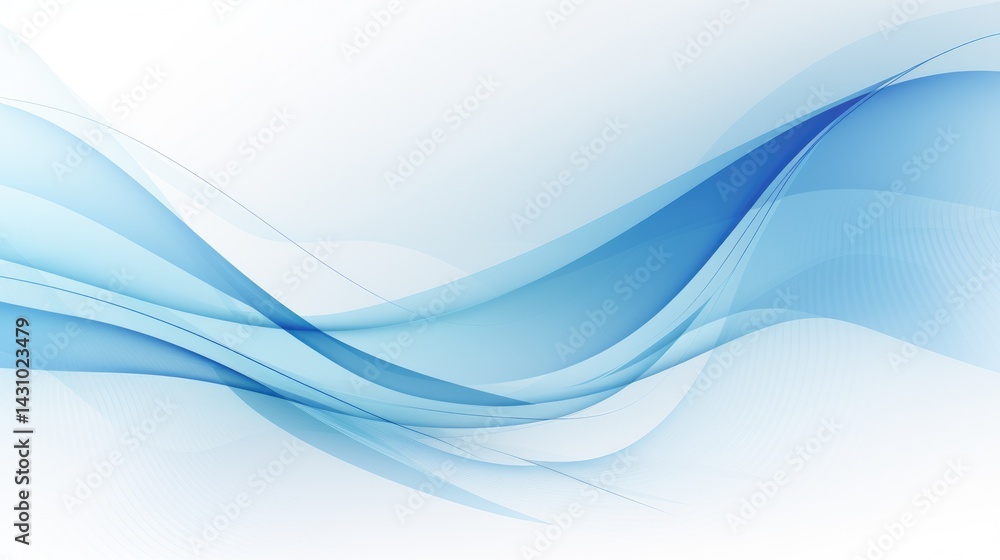 Abstract blue and white background with smooth lines, elegant curves, light effects, and blurred edges create an atmosphere of high-tech innovation. Abstract blue and white background with smooth lines, elegant curves, light effects, and blurred edges create an atmosphere of high-tech innovation.