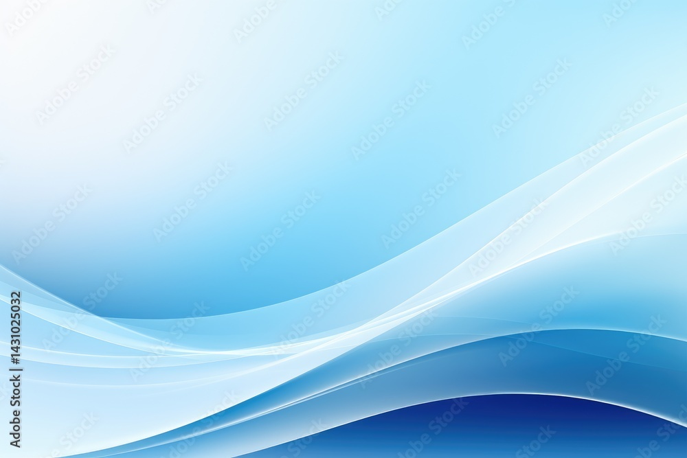 Abstract blue and white background with smooth lines, elegant curves, light effects, and blurred edges create an atmosphere of high-tech innovation. Abstract blue and white background with smooth lines, elegant curves, light effects, and blurred edges create an atmosphere of high-tech innovation.