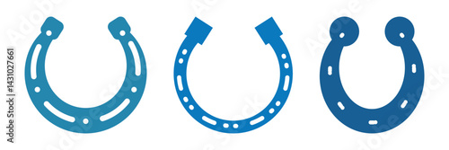 horseshoe isolated on white background