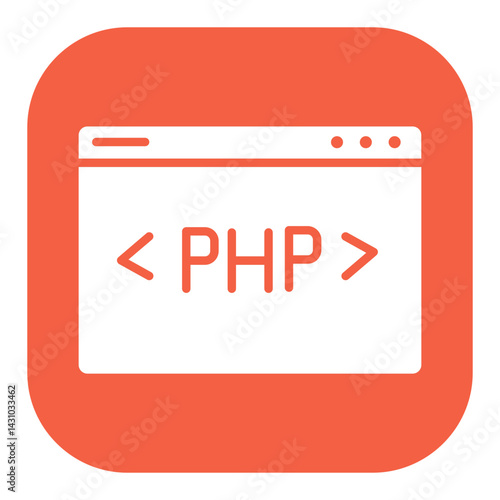 PHP Coding Icon