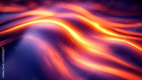 Wallpaper Mural Abstract vibrant flowing energy Torontodigital.ca