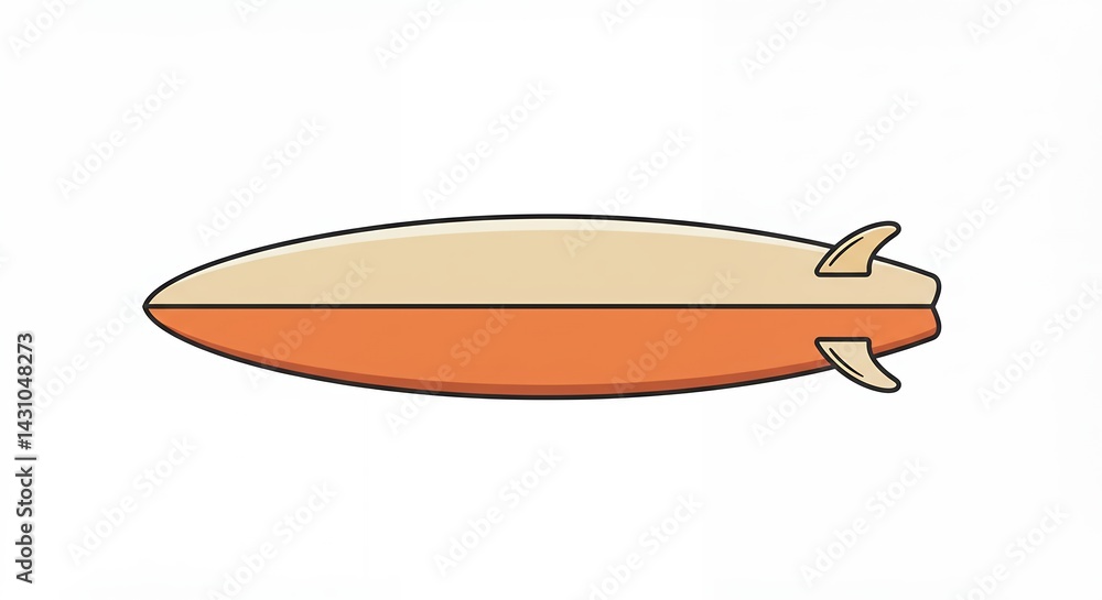 Surfboard illustration graphic design Surfboard illustration graphic design