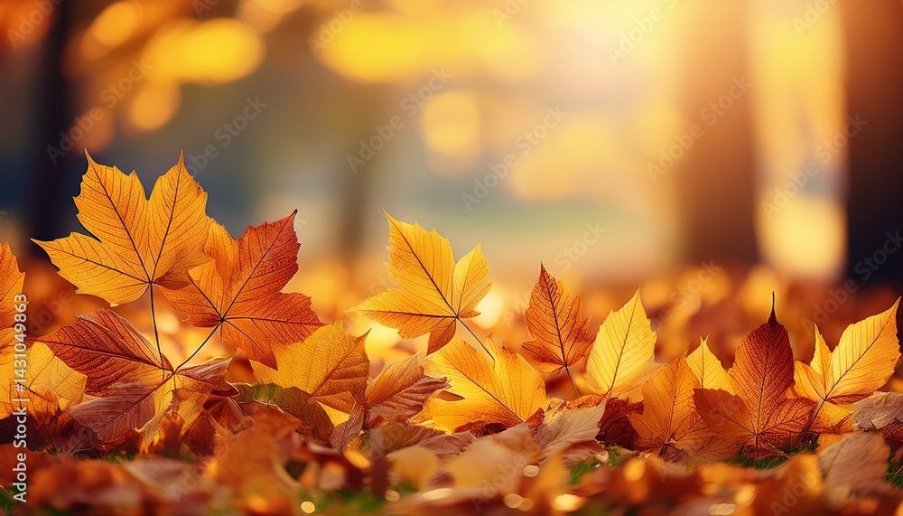 autumn leaves nature background autumn leaves nature background
