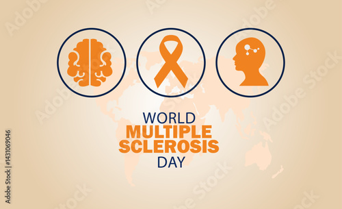 World Multiple Sclerosis Day Awareness Illustration - May 30