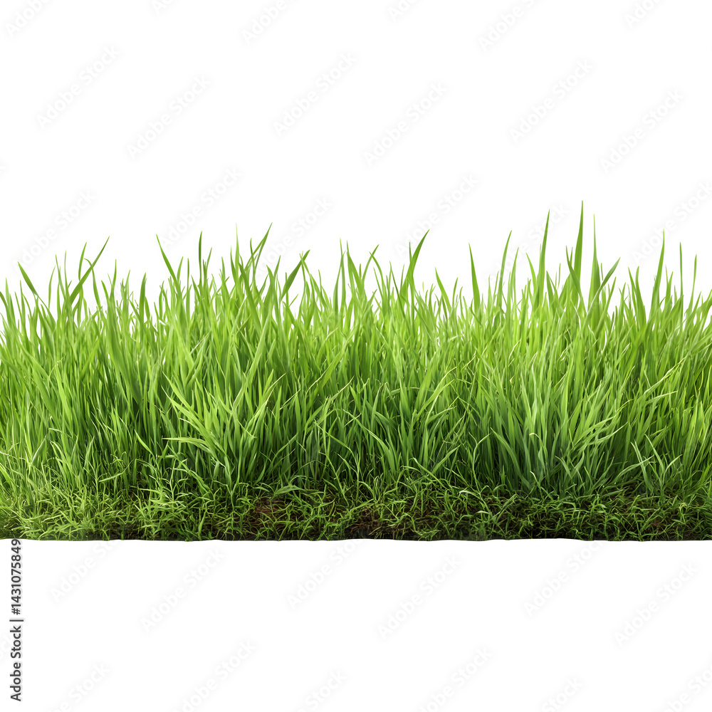 Fresh green grass isolated on white background and texture, clipping path --v 7.0 Fresh green grass isolated on white background and texture, clipping path --v 7.0