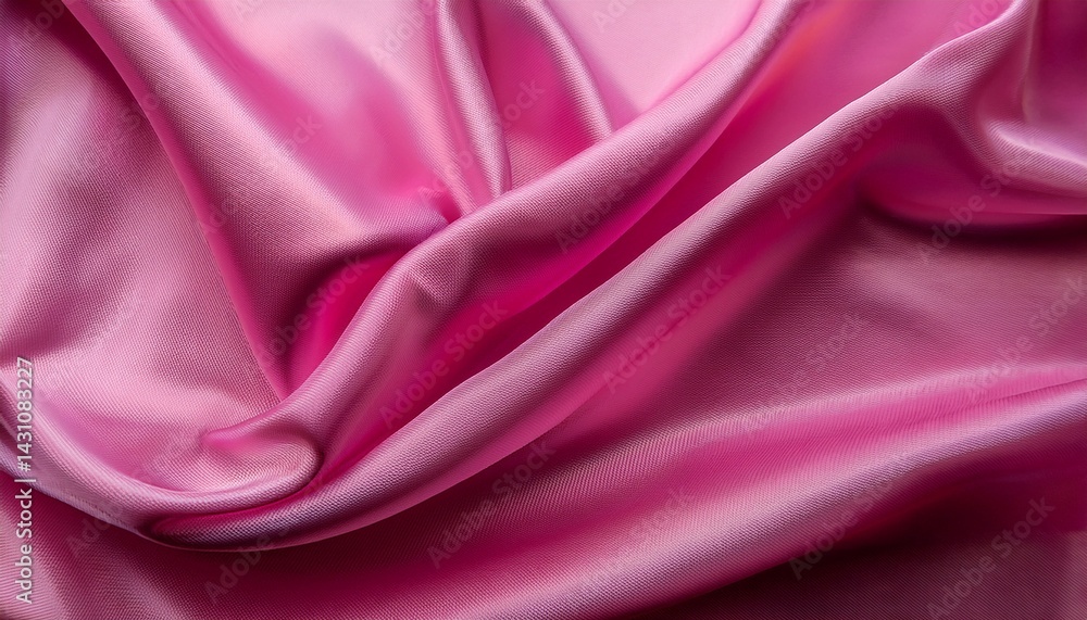 Obraz premium smooth elegant pink silk or satin texture can use as background