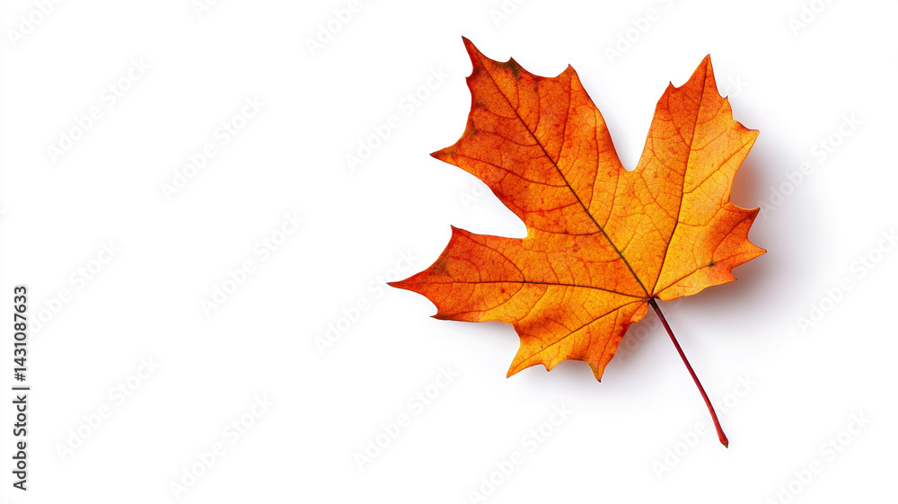 Autumn leaves isolated white background. Autumn leaves isolated white background.