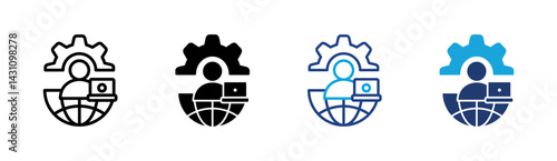 Outsourcing Icon