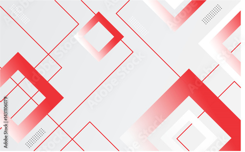 red and white abstract background