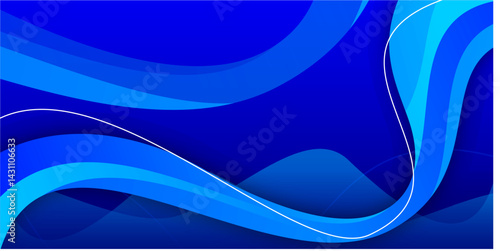 abstract blue wave background