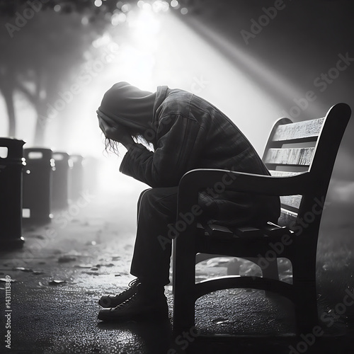 Solitude on a Foggy Morning