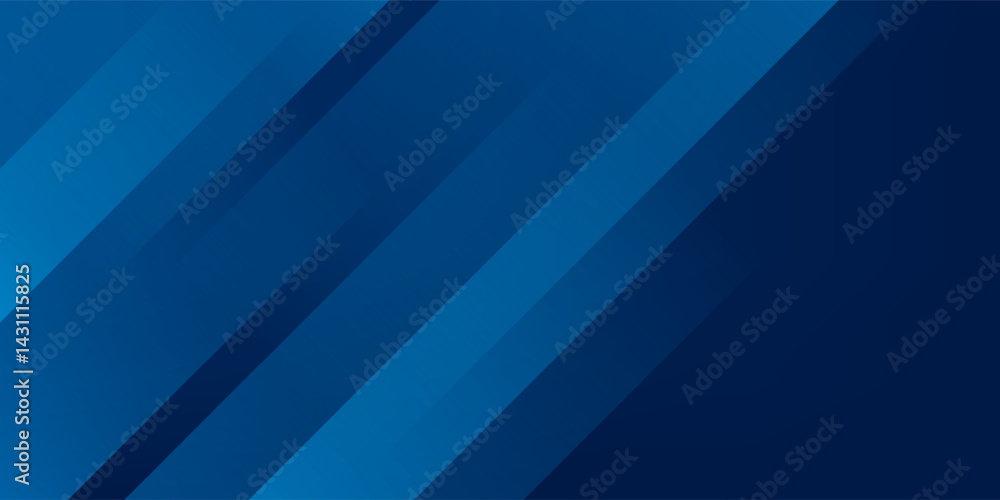 Obraz premium modern blue abstract background with elegant bright diagonal lines