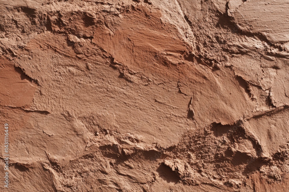 A seamless clay surface displays subtle imperfections, creating an earthy texture ideal for backgrounds or design elements. A seamless clay surface displays subtle imperfections, creating an earthy texture ideal for backgrounds or design elements.