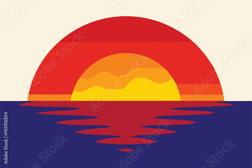 a-dramatic-ocean-sunset-with-the-sun-just-dipping- 