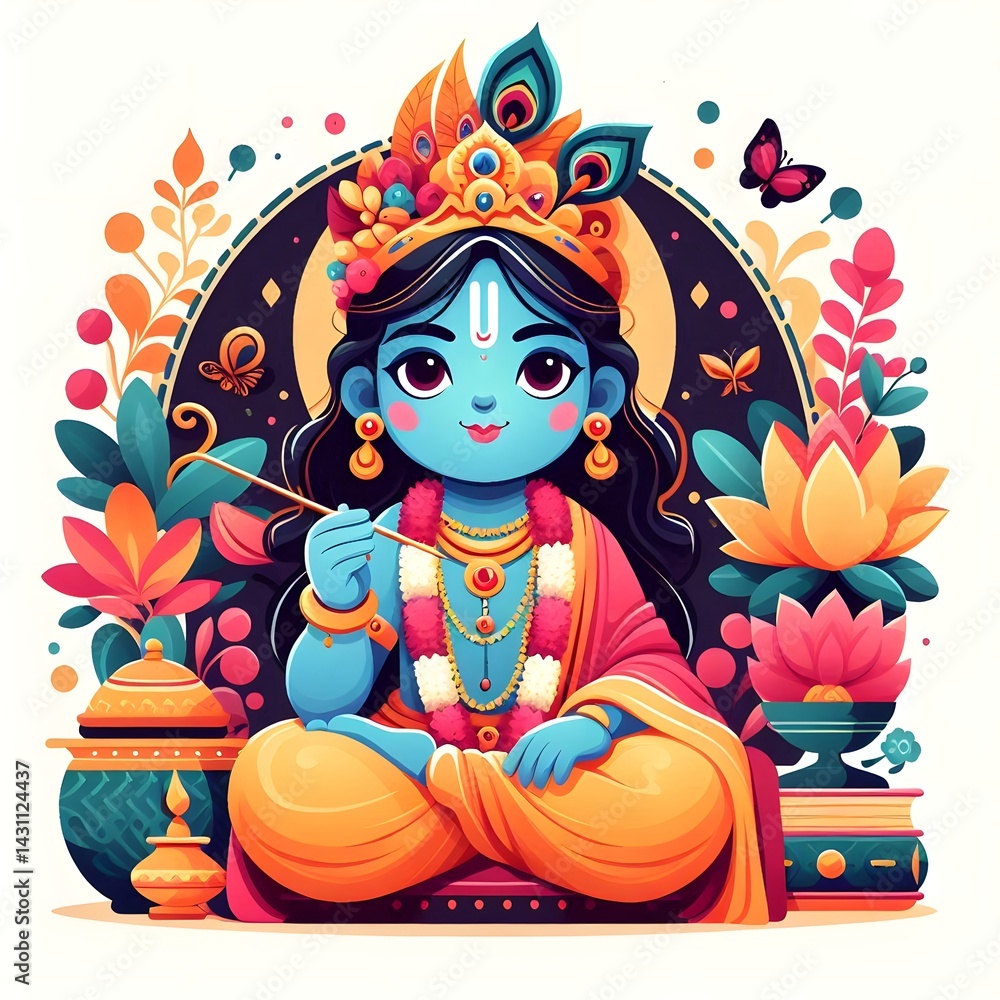 Lord Krishna – The Divine Charmer & Supreme Protector Lord Krishna – The Divine Charmer & Supreme Protector