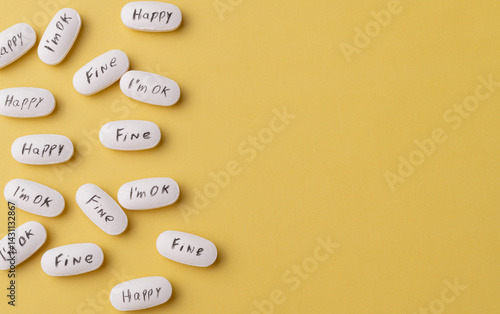 Medication pills with 