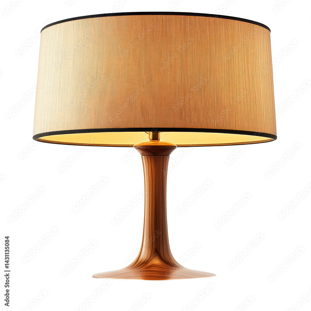 Stylish table lamp with a modern design and warm lighting perfect for any room