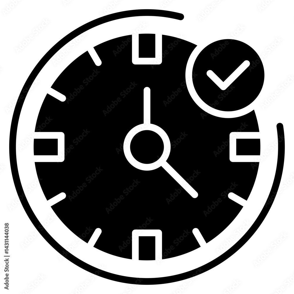 On Time Icon On Time Icon