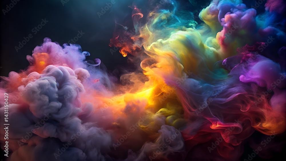 Fractal Realms of Fire and Light in a Cosmic Explosion Fractal Realms of Fire and Light in a Cosmic Explosion