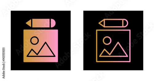 Photo Editing Apps Icon Design