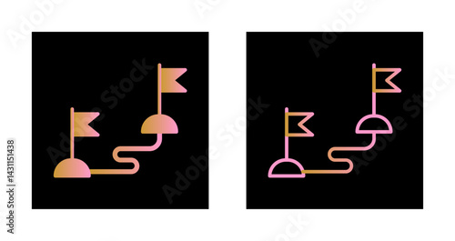 Milestones Icon Design