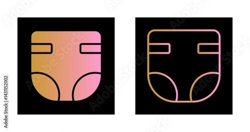 Diaper Changing Icon Design