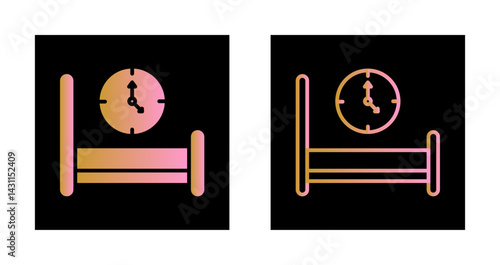 Bedtime Routine Icon Design