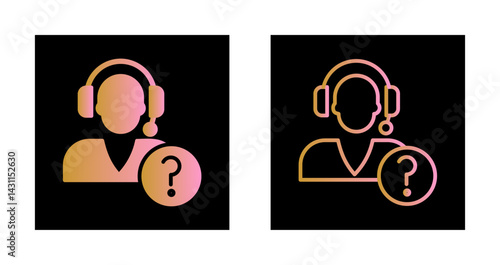 Help Request Icon Design