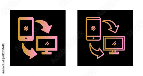 Synchronization Icon Design