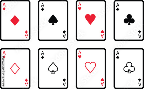Playing Card Symbols Icon play poker games