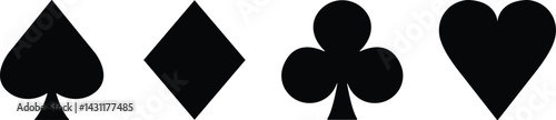 Playing Card Symbols Icon play poker games