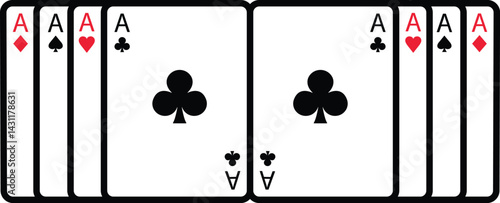 Playing Card Symbols Icon play poker games