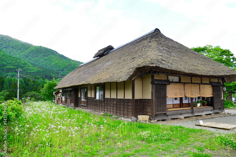 Fototapeta premium 大内宿（福島県）