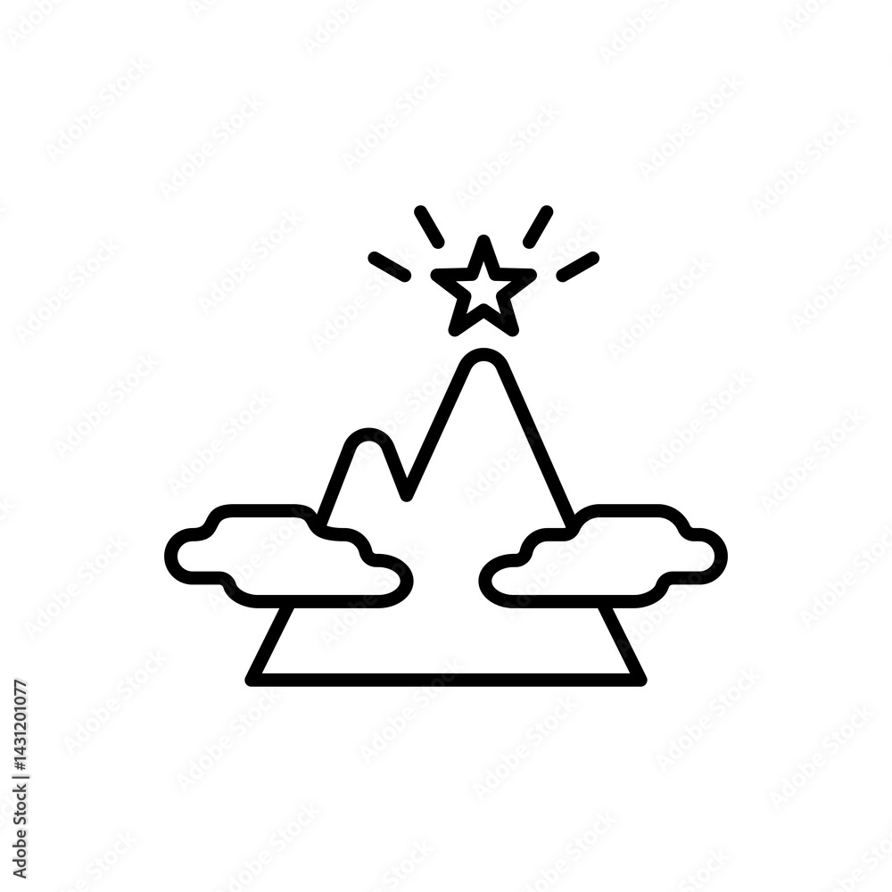 custom made wallpaper toronto digitalsuccess icon with line style isolated on white background, eps file and easy to edit and change color.