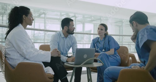 Healthcare Professional Leading Medical Discussion