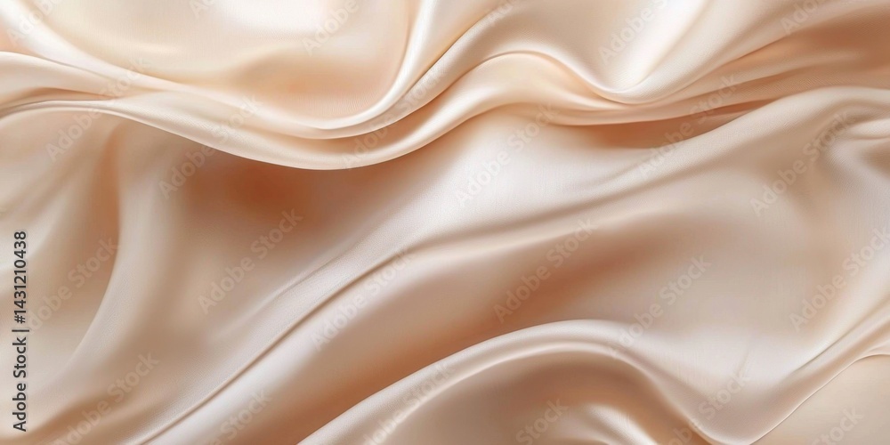 Obraz premium A luxurious light beige surface perfect for fashion and elegant presentations.