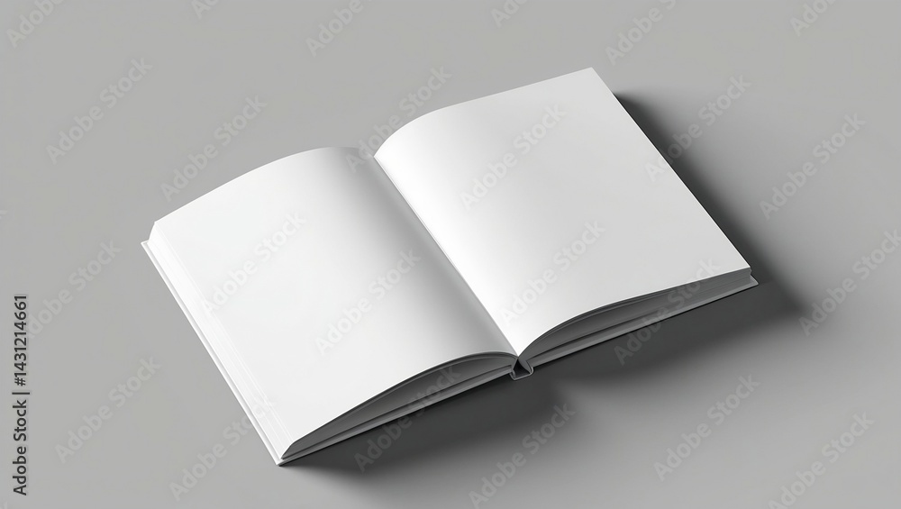 open book with blank pages open book with blank pages