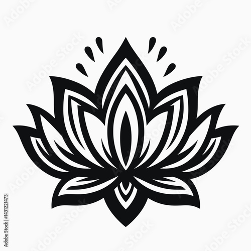 A lone flower in full silhouette, evoking peace and introspection.38