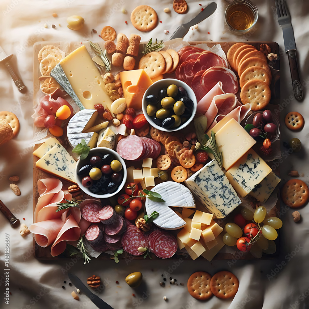 Cheese & Charcuterie Board Cheese & Charcuterie Board