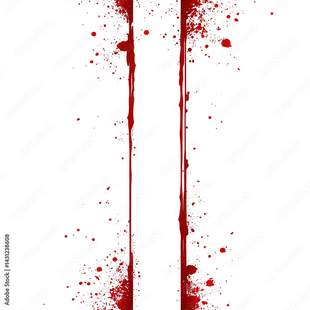 This features vertical red splatter pattern transparency background, creating dramatic and intense visual effect. design is symmetrical, with splatters concentrated along edges.Red splatter This features vertical red splatter pattern transparency background, creating dramatic and intense visual effect. design is symmetrical, with splatters concentrated along edges.Red splatter