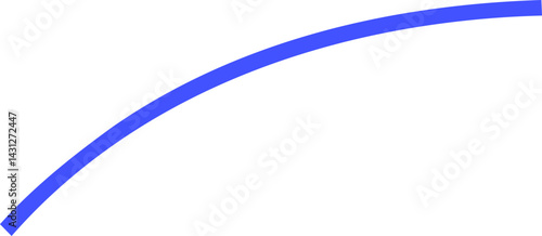 Minimalist Thin Curved Line for Abstract Patterns