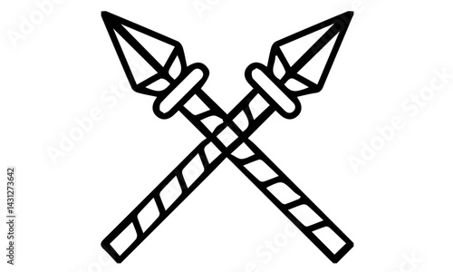 Javelin Throw Silhouette Images