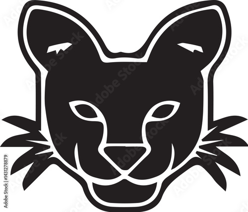 Puma Silhouette Vector Art