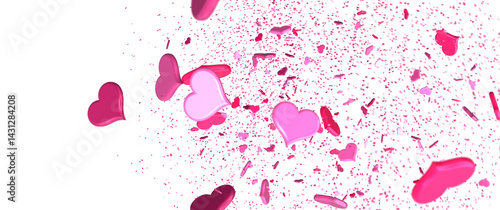 Love valentine background w...