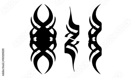 vector illustration of a tattoo 