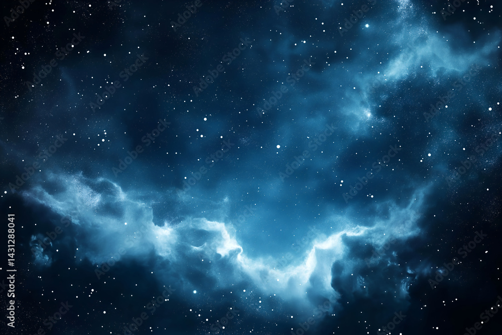 Fototapeta premium A starry night sky with the Milky Way visible