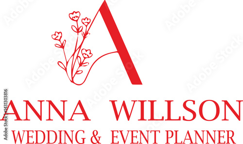 Logo , logo design, wedding planner logo 